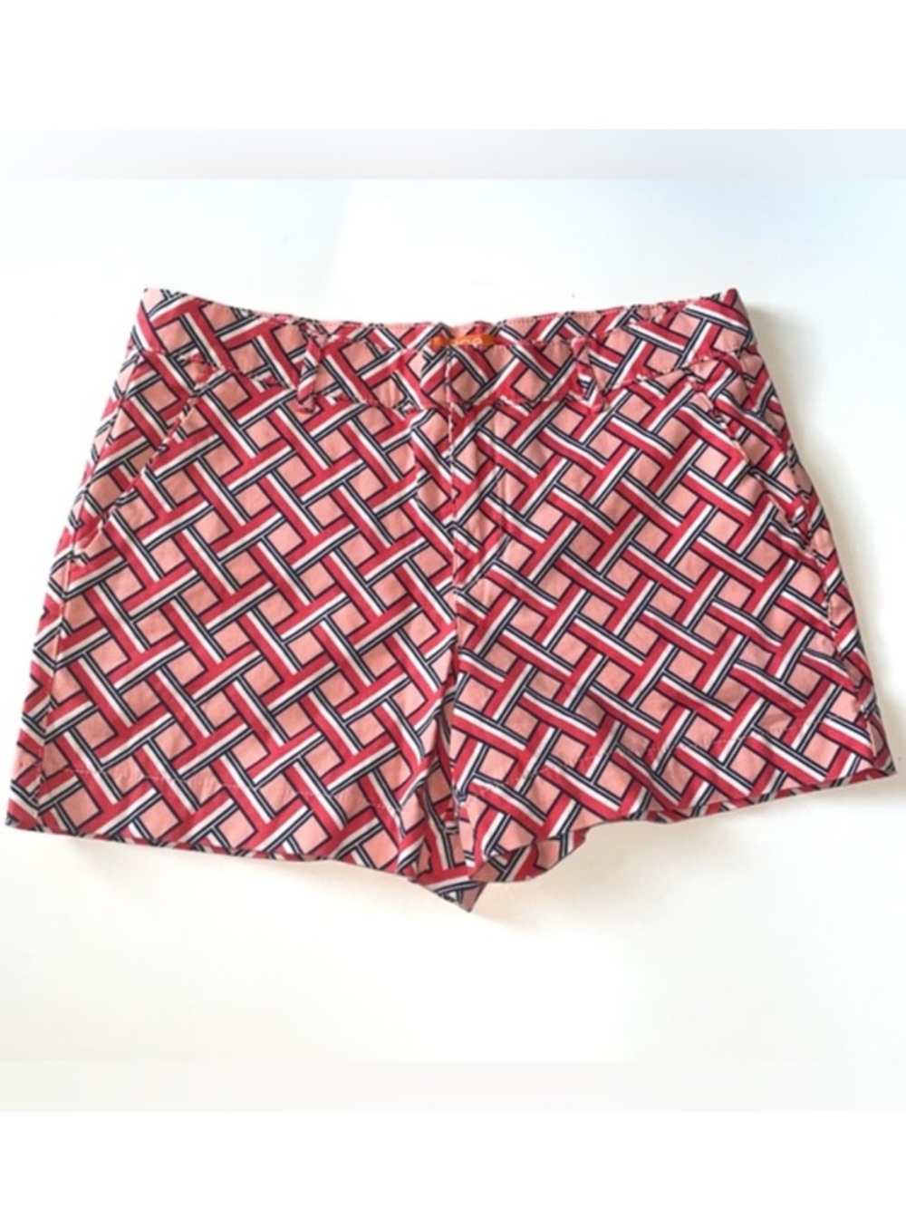 Joe Fresh geometric print stretchy dressy shorts Women’s size 2 Like New